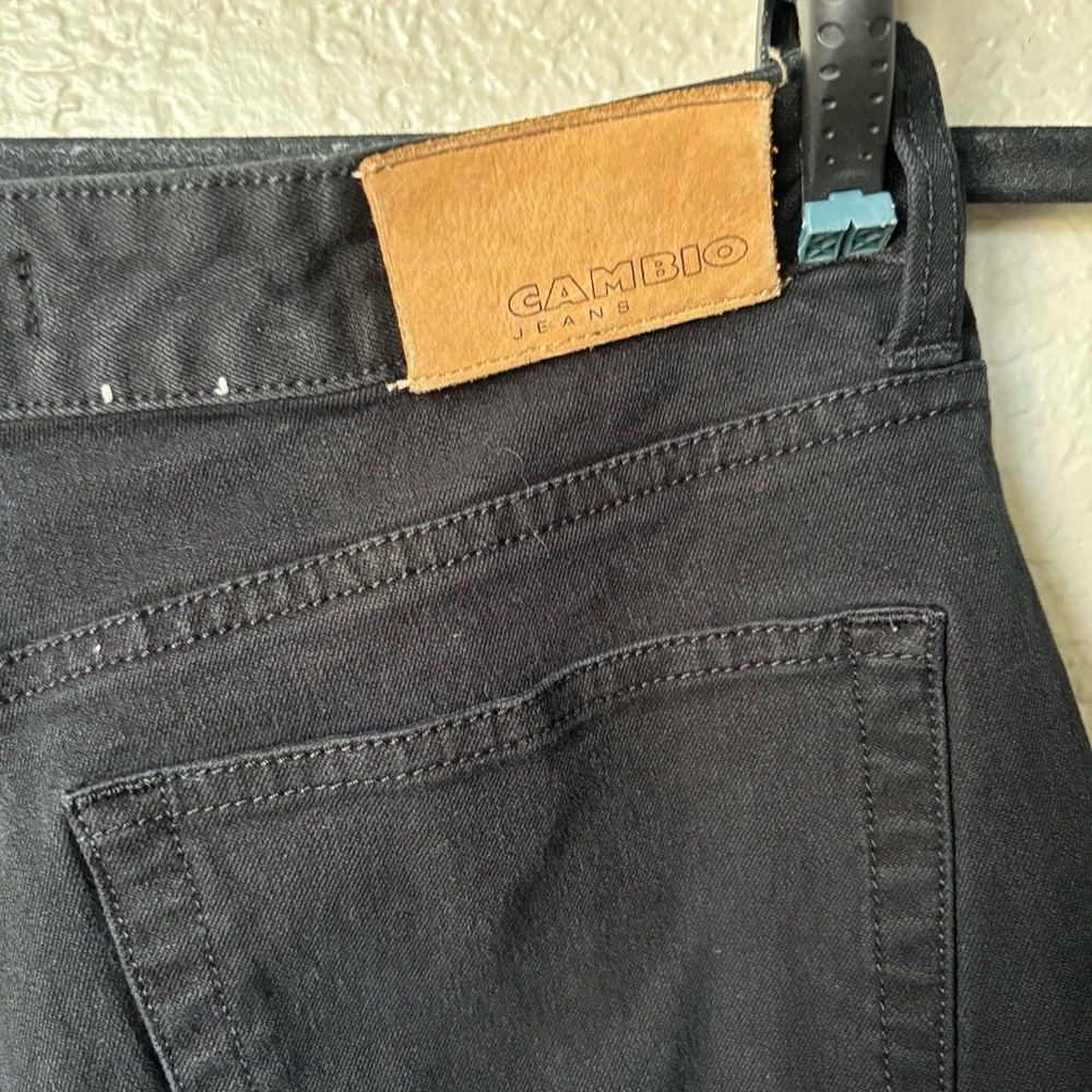 Cambio "Jade" Jeans Straight Leg High Rise Medium Wash Stretch Womens 8 - Picture 9 of 11